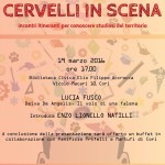 CERVELLI IN SCENA III - LOCANDINA