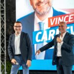 FONDI | Piazza gremita per Vincenzo Carnevale: presentata la coalizione per le Comunali