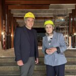 LATINA | Iniziati i lavori al teatro Cafaro: sopralluogo del sindaco Celentano e del vicesindaco Carnevale