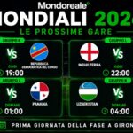MONDIALI 2026 | Portogallo e Inghilterra aprono la giornata, Colombia attesa nella notte: il programma delle prossime partite