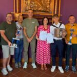 PRIVERNO | Mycol Bertin è campione italiano di organetto e fisarmonica diatonica: il sindaco Bilancia lo riceve in Comune