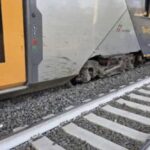 MONTELIBRETTI | Treno deraglia dopo aver investito due mucche: paura con 450 passeggeri a bordo, linea sospesa