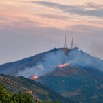 SEZZE | Incendio sul Monte Trevi, rogo divampato nella notte: soccorsi al lavoro