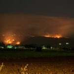 SEZZE | Due incendi nella notte sul versante di Monte Trevi: colpite l’area delle Sardellane e Ceriara