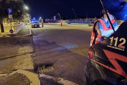 Posto Di Blocco Carabinieri Notte Terracina