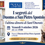 Banner visita Duomo San Pietro per San’Onorato Pro Loco Fondi 09 10 2026 orizzontale
